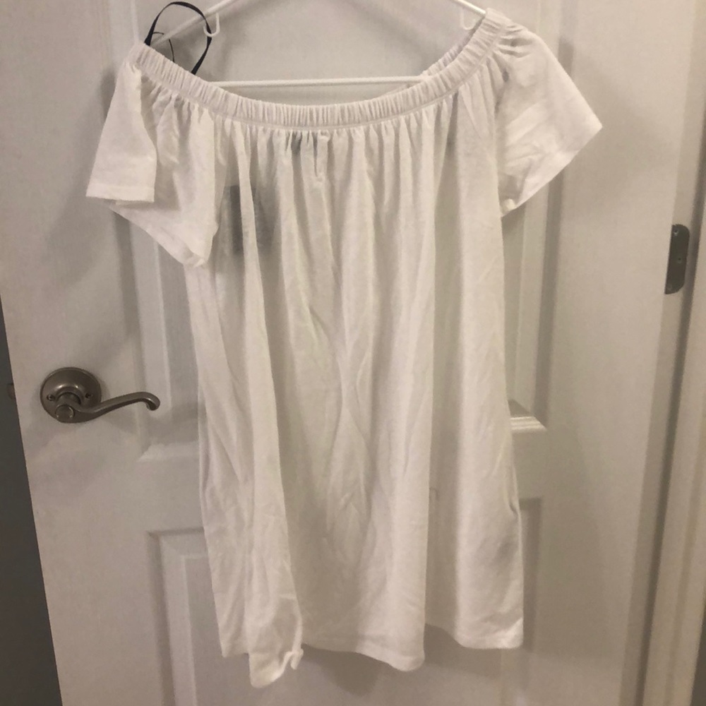 Off the shoulder dress